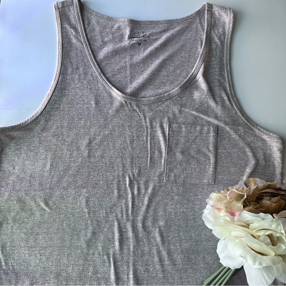 J.Crew Shimmer Tank